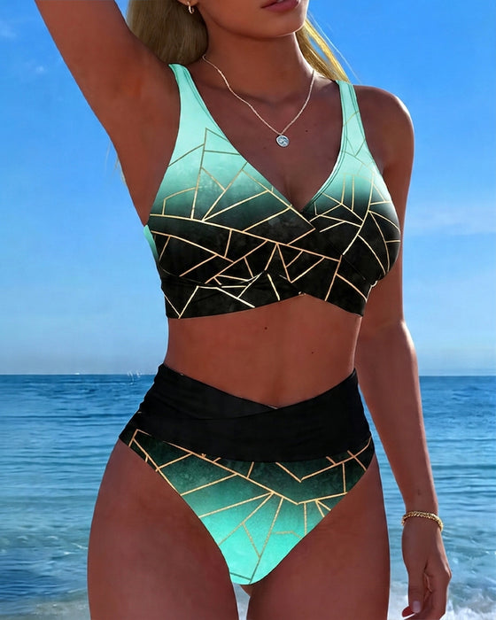 Bikini Gradient Geometryczny Linia