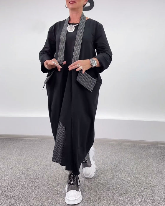 Sukienka casualowa, luźna, z dekoltem halter