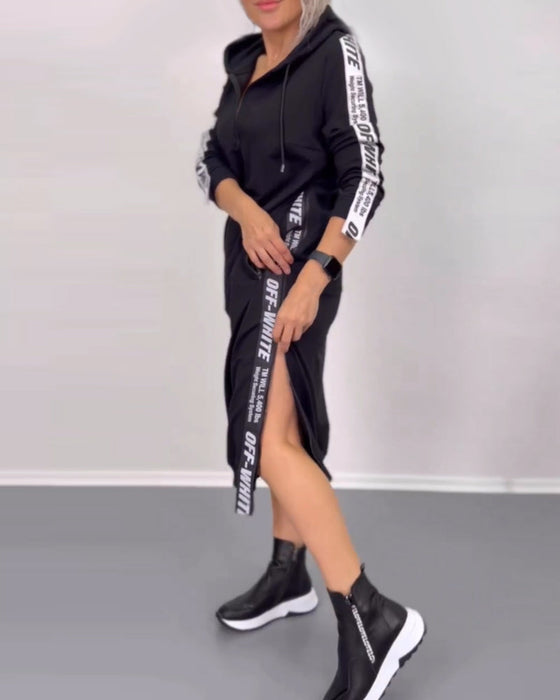 Sukienka zapinana na zamek