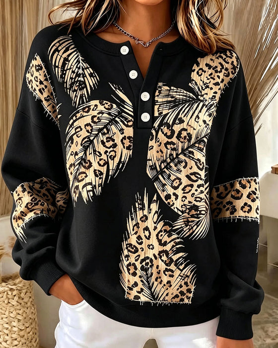 Bluza Lampart Pióro Druk