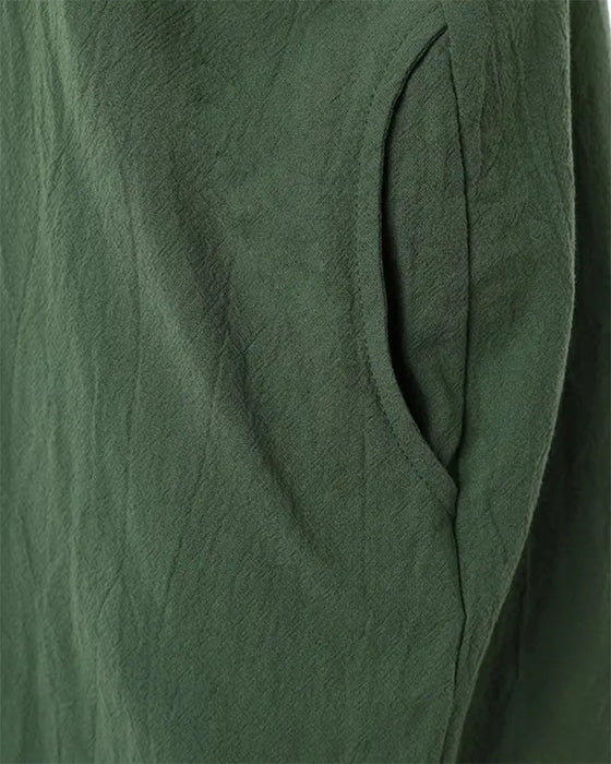 Kombinezon w stylu casual z szelkami