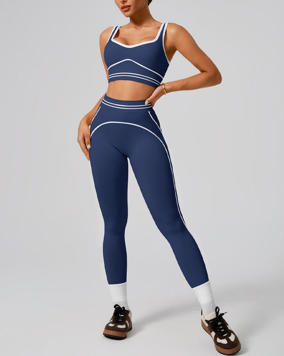Set Sport Tank Wysoki Stan Joga