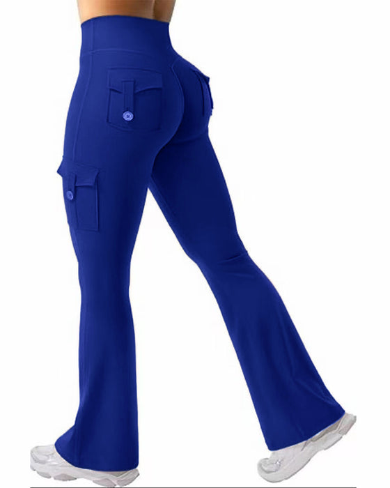 Spodnie Moda Joga Rozkloszowane