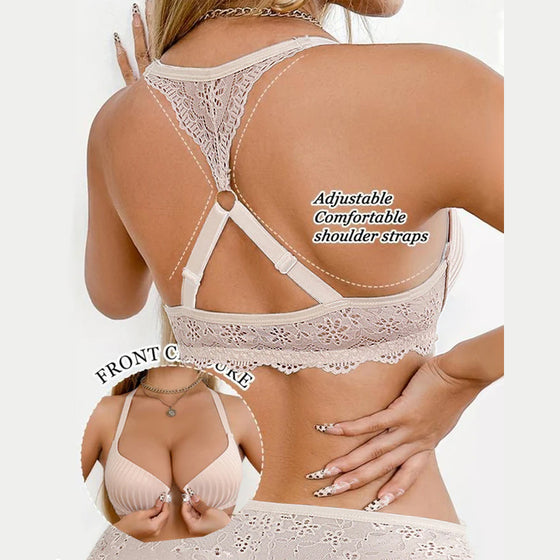 Bielizna Push-Up Zapięcie Z Przodu