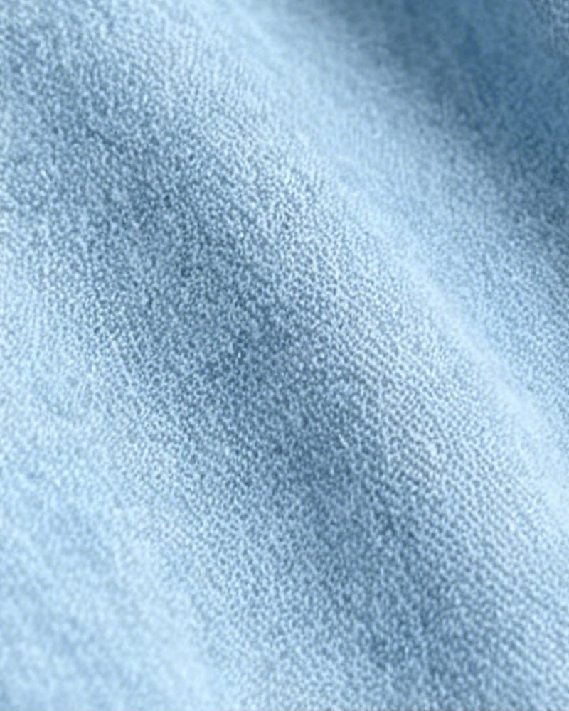 Bluzka Dekolt W Serek Jednokolorowa Postrzępiona