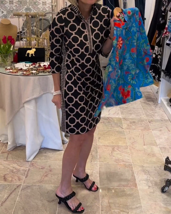 Damska sukienka do kropki