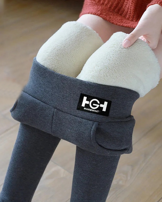 Legginsy z pluszową podszewką