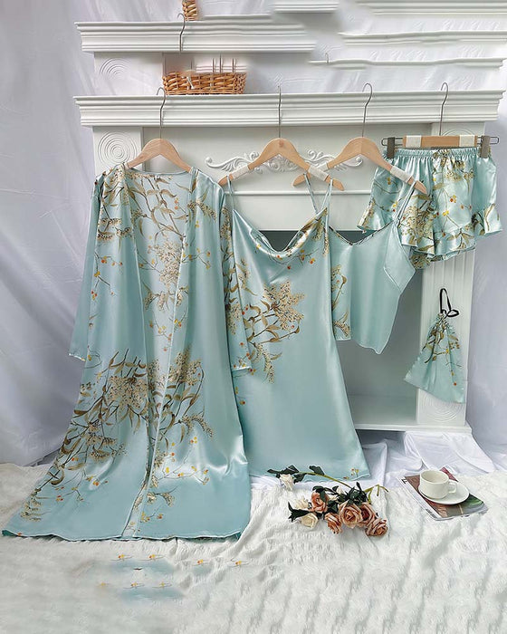Zestaw Loungewear Druk Swobodny