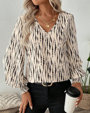Bluzka V-Neck Casual