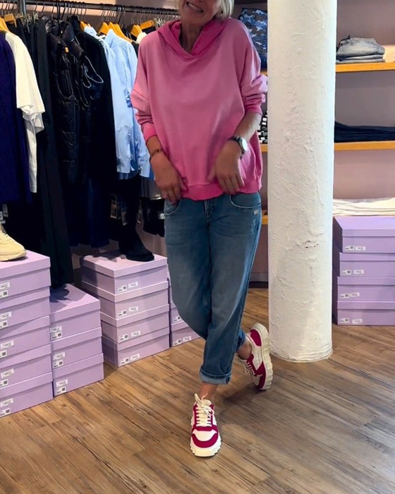 Bluza z kapturem w gradientowych kolorach