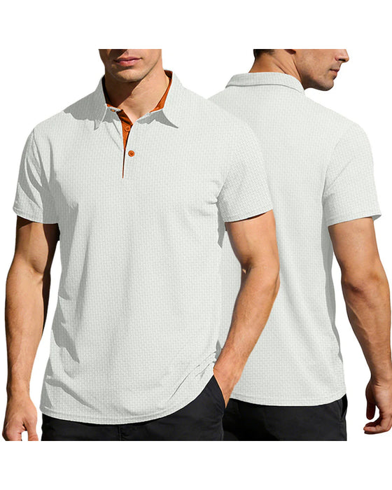 Koszulka Męska T-Shirt, Jednokolorowa, Krótkie Rękawy