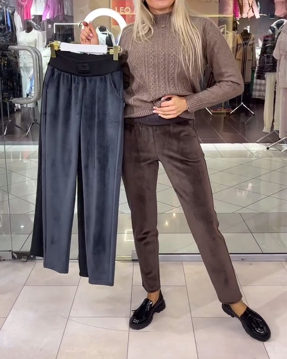 Ciepłe i wygodne spodnie