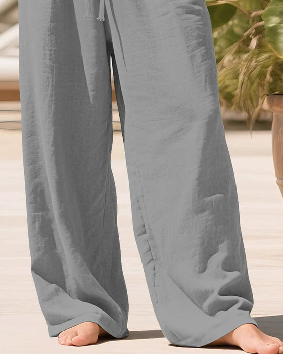 Spodnie Luźny Casual Sport