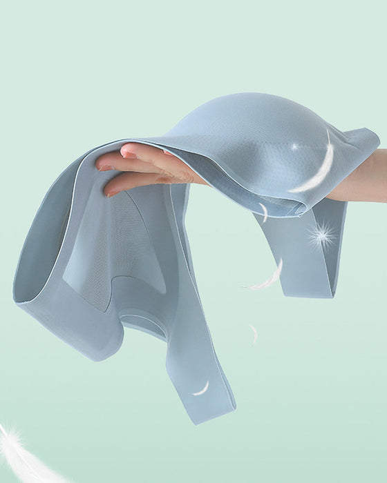 Bezszwowy, oddychający biustonosz push up