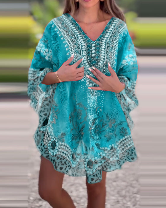 Bluzka W Etniczny Wzór