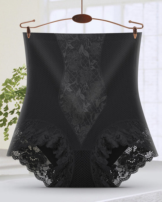 Majtki z wysokim stanem modelujące brzuch i biodra