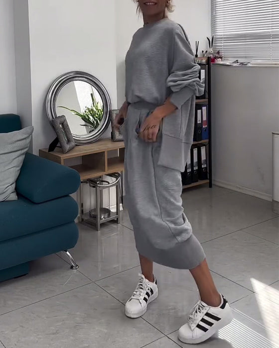 Bluza & Spódnica Zestaw Skomponowany