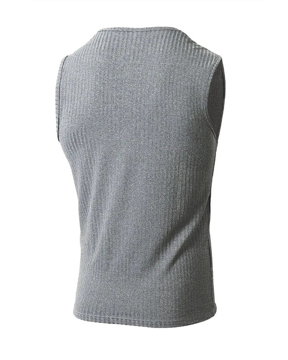 Męski Top Na Ramiączkach Jednokolorowy Sport Casual