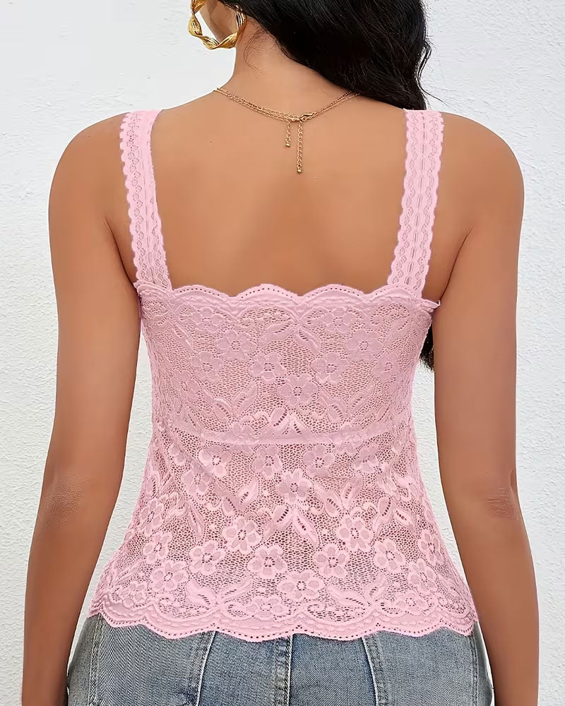 Top Camis Jednokolorowy Bandeau