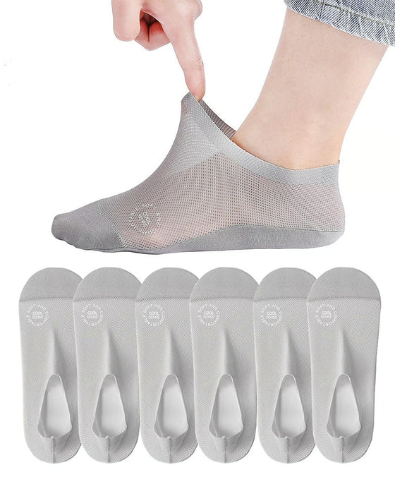 Men's Ice Silk Boat Socks
