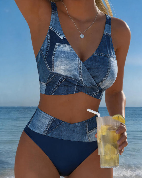 Bikini Bralette Nadruk