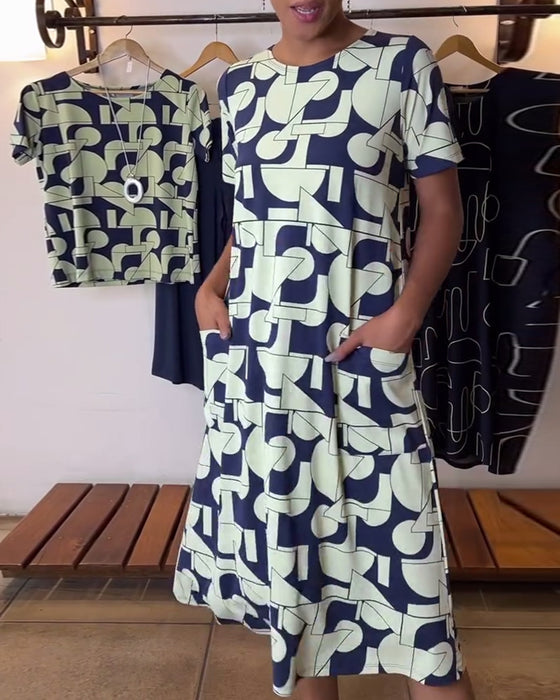 Dress Casual Codziennie nadrukowano