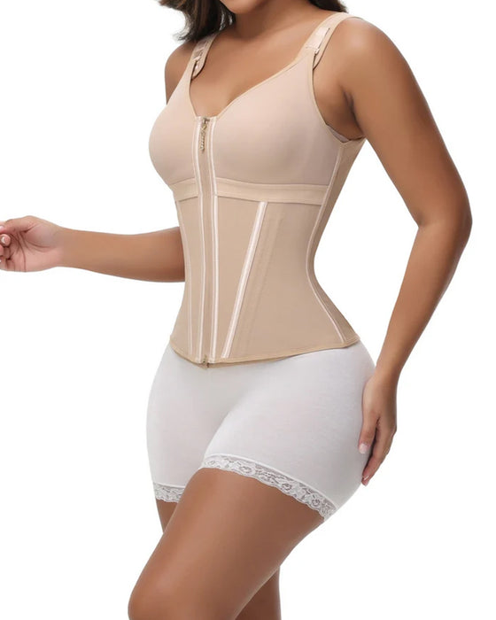 Modelujący Biustonosz Z Potrójnym Zapięciem