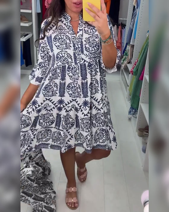 Sukienka Fashion Street print