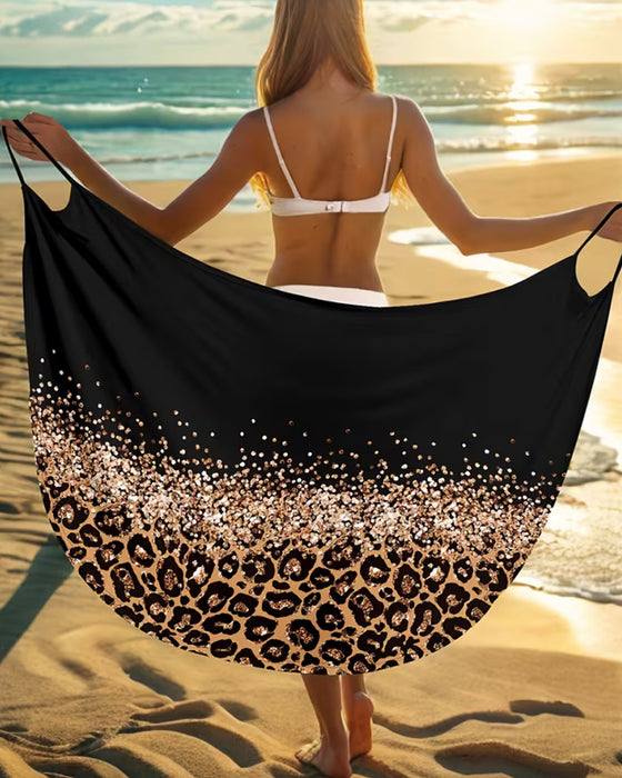 Dress Paski spagetti Seksualne Plaża