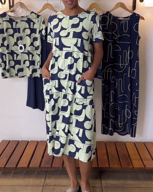 Dress Casual Codziennie nadrukowano