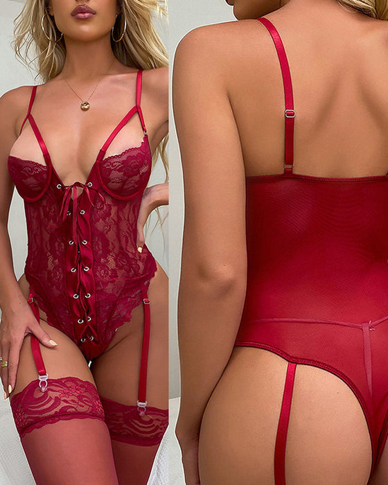 Piżama Jednoczęściowa Seksowna