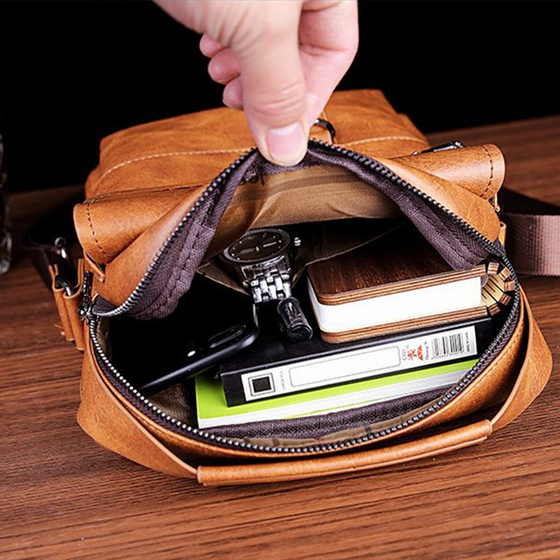 Męska torba na ramię Vintage