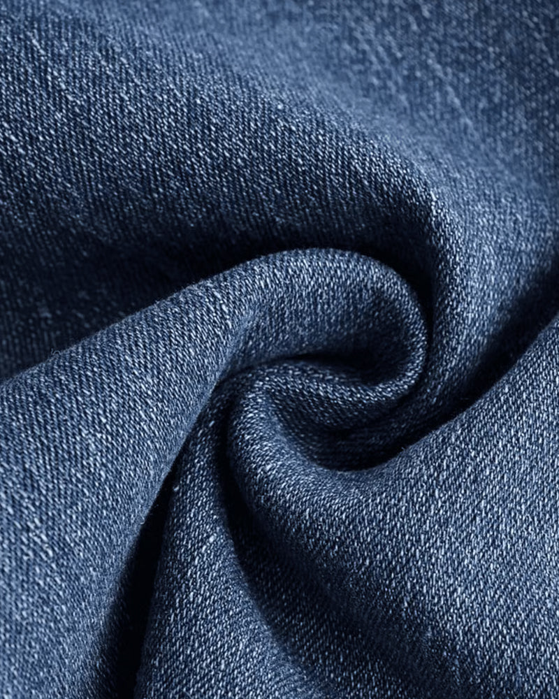 Spodnie Wysoka Rozciągliwość Moda Kieszeń Dzwon