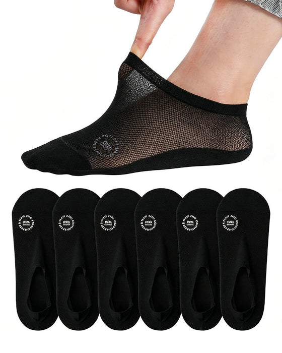 Men's Ice Silk Boat Socks