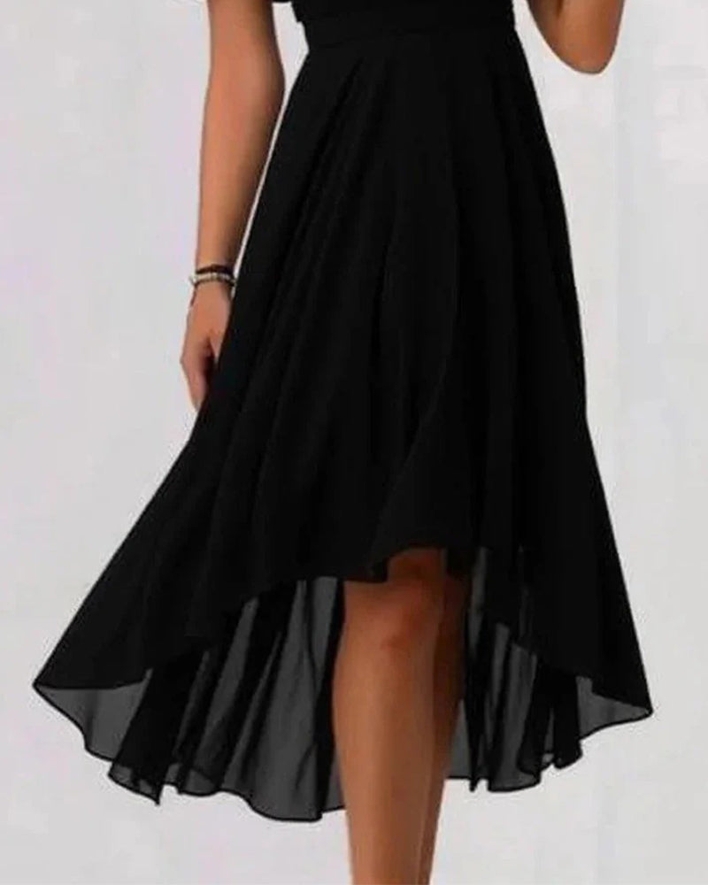 Sukienka Mesh Patchwork Nieregularny