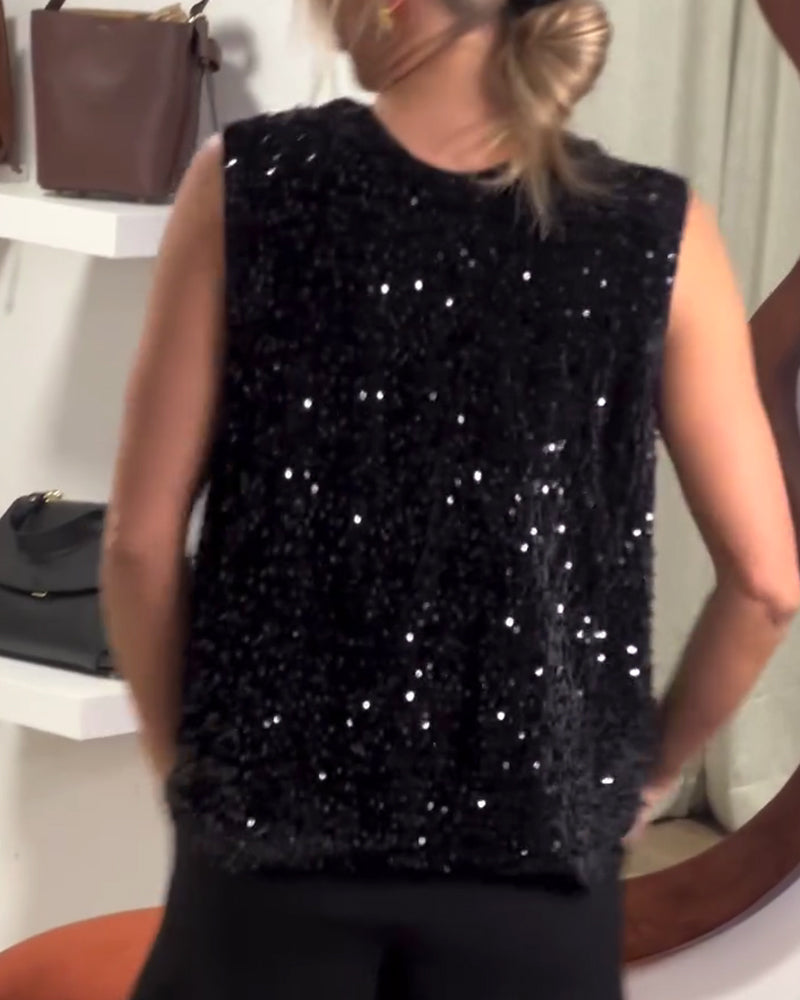 Top Modna Kokarda Cekin