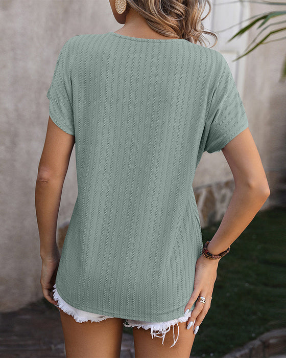 Bluzka z dekoltem w szpic