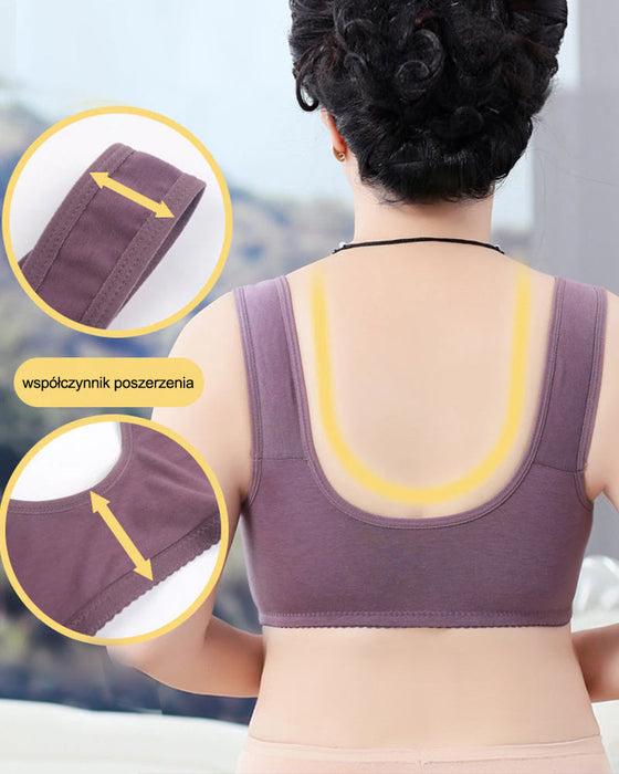 Przycisk przedni w średnim wieku iw podeszłym wieku Bielizna