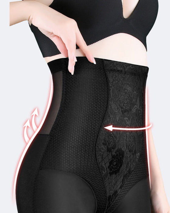 Majtki z wysokim stanem modelujące brzuch i biodra