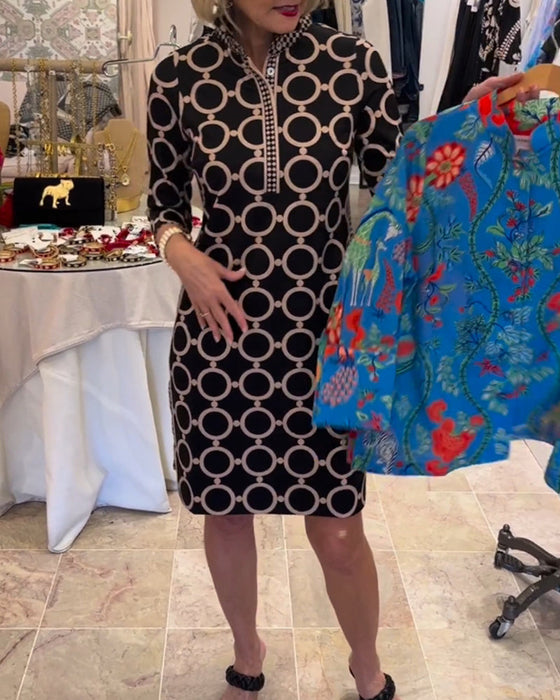 Damska sukienka do kropki