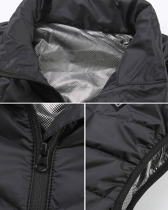 Kamizelka termostatyczna z ogrzewaniem elektrycznym ze stójką