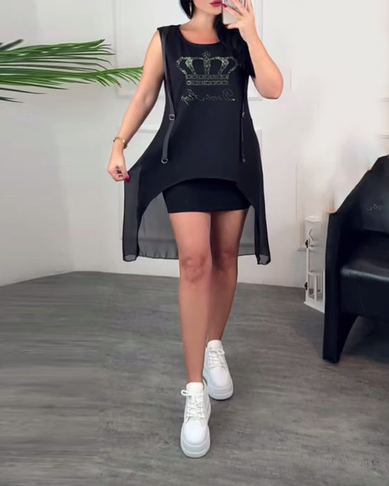 Bluzka Slim Fit Street Style