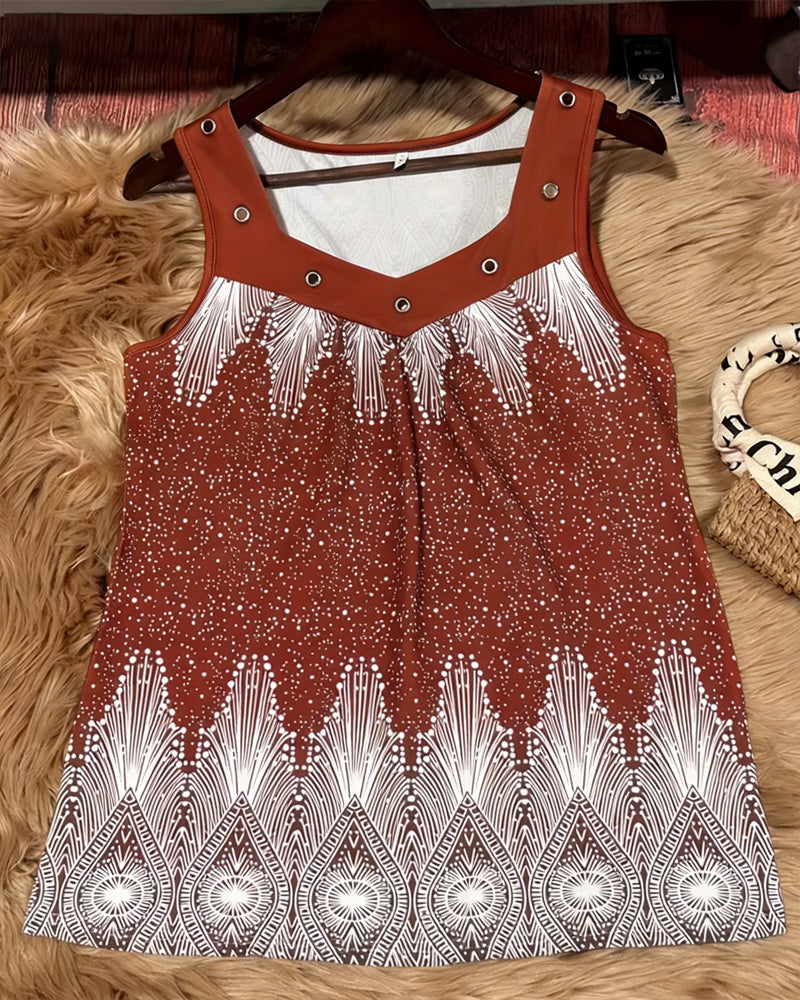 Top Na Ramiączkach Swobodny Moda Wszechstronny