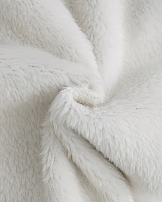 Spodnie z nadrukiem z polaru