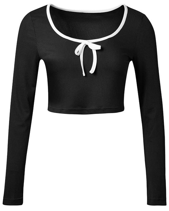 Bluzka Z Długim Rękawem Slim Fit