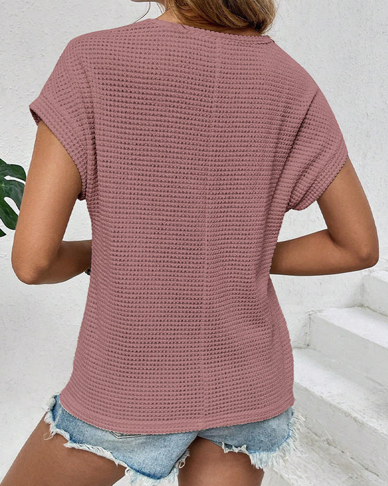 T-Shirt Raglan Siatka Wyrzynany Oddychający