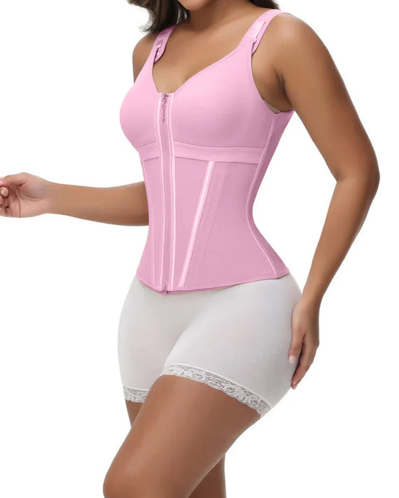 Modelujący Biustonosz Z Potrójnym Zapięciem