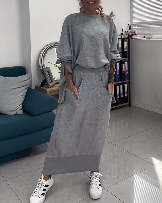 Bluza & Spódnica Zestaw Skomponowany