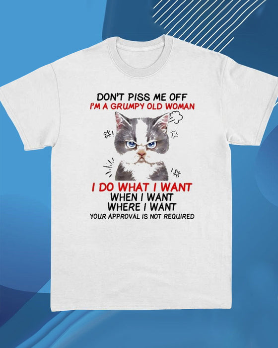 Koszulka z nadrukiem kota