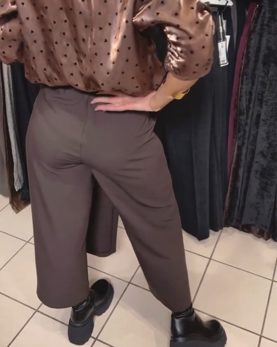 Spódnicospodnie Stylowy Design Z Zamkiem Casual